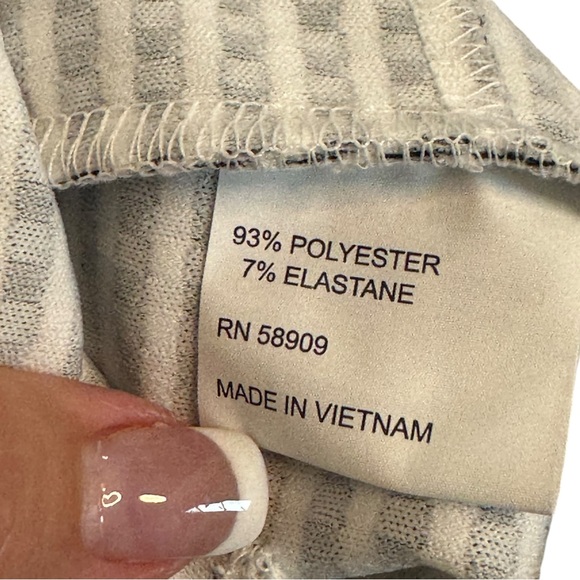 ⚫️⚫️⚫️ Preston & York Arden Gingham Ankle Length Flat Front Pant Size 6 NWT - Picture 6 of 7